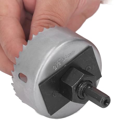 Kit de sierras de copa en acero para madera y metal miniatura 4