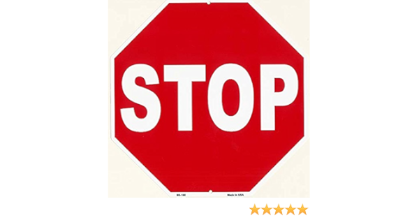 ストップ 道路標識 STOP アメリカ 看板 ディスプレイ サイン プレート