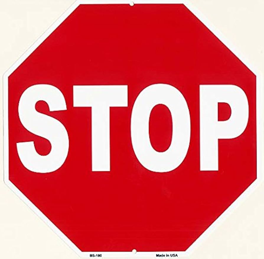 USA STOP看板 美品 Amazon.co.jp: STOP ストップ アメリカの道路標識のデザイン