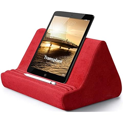 Almohada suave para tableta con soporte de cojín de bolsillo Cover