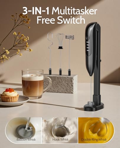 Yidianideals Rechargeable Milk Frother
