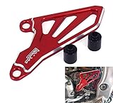 JFG RACING CNC Front Sprocket Cover Guard For For CR250R 02-07 CRF250R 04-09 CRF250X 04-17 CRF450R 08