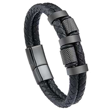 ✿α 様✳️vintage調cord bracelet leather & key ✳️vintage調cord bracelet leather & key