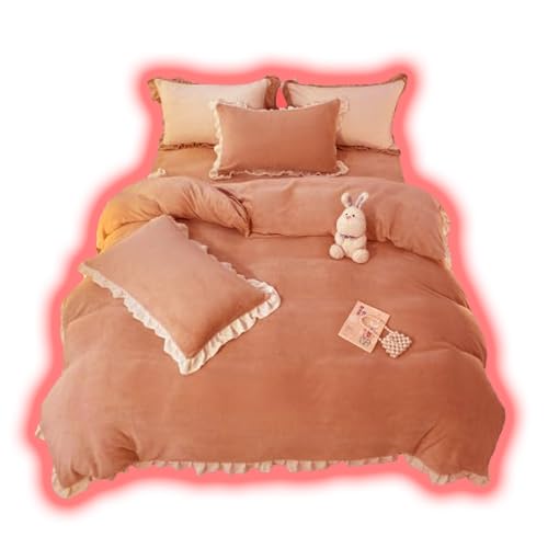 布団カバーセット マイクロファイバー フランネル 3点セット 4点セット 毛布カバー あったか フリル付き布団カバー 冬 吸湿発熱 静電気防止 寝具カバー 洋式・和式兼用 ベッドカバー 掛け布団カバー ボックスシーツ 枕カバー シーツカバー 肌に優しい 北