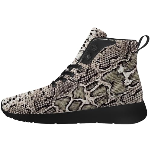 Snake Shoes for Men Women Snake Skin High Top Sneakers High Top Shoes Gifts for Women Men3