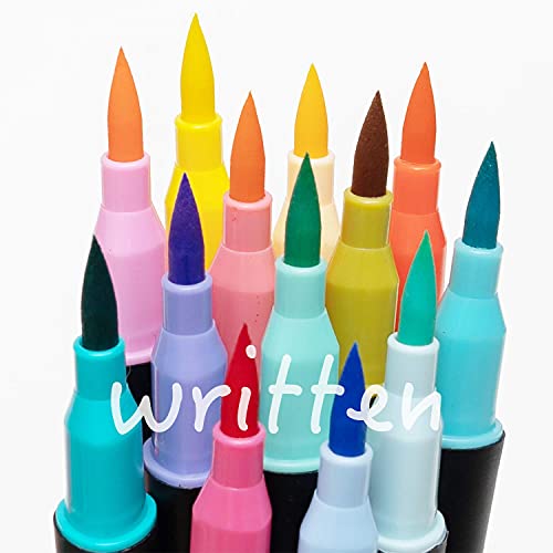 Vitoler Art Markers Dual Tips Coloring Brush Fineliner Color Pens,100 Colors Of Water Based Marker For Calligraphy Drawing Sketching Coloring Book Journal Art Day Back To School Art Supplies Gift #TOP1