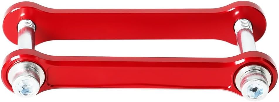 Panigale V4 Lowering Link -20mm Rear Drop Link Compatible With PanigaleV4 V4S 2018-2024 StreetFighter Street Fighter V4 V4SP 2020-2024,CNC Street Bike Suspension Linkage (Red)