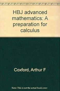 Paperback HBJ advanced mathematics: A preparation for calculus Book