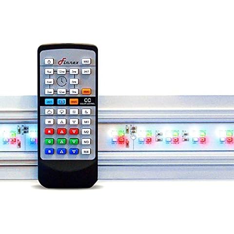 Finnex Planted+ 24/7 HLC Aquarium LED Light, Automated Full Spectrum Fish Tank Light, 36 Inch Cover