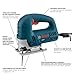 BOSCH JS260 Top-Handle Jig Saw - 6.0 Amp Motor, Variable Speed Control, Low-Vibration Plunging Design, Toolless Blade Change System - Ideal for Accurate and Smooth Cutting