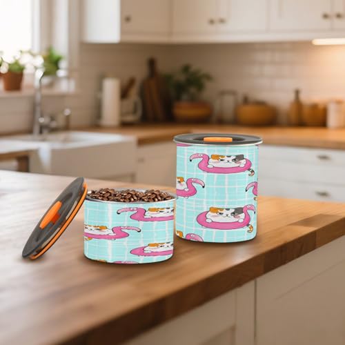 Lata hermética para café acero inoxidable 500ml miniatura 6