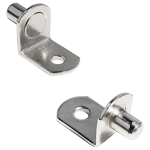 Winking Moon SL-LS1/4 1/4 Inch (6.35Mm) Shelf Pins L-Shaped Metal Support Pegs Bracket-Style Clips cover