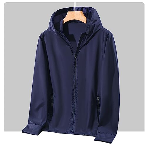 Herren Sommer- und Herbst-Sonnenschutz, Wind- und regensicher, Outdoor-Sport, lässig, atmungsaktiv N Herren Pullover – Bild 3