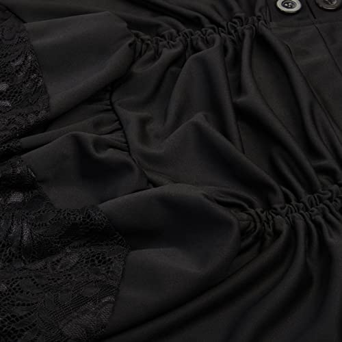 beetleNew Women's Gothic Steampunk Skirts Vintage Victorian Gypsy Hippie Party Skirt Halloween Cosplay High Low Lace Bustle Skirt Halloween Carnival Costumes 2022 Black steampunk buy now online beetleNew Women's Gothic Steampunk Skirts Vintage Victorian Gypsy Hippie Party Skirt Halloween Cosplay High Low Lace Bustle Skirt Halloween Carnival Costumes 2022 Black steampunk buy now online