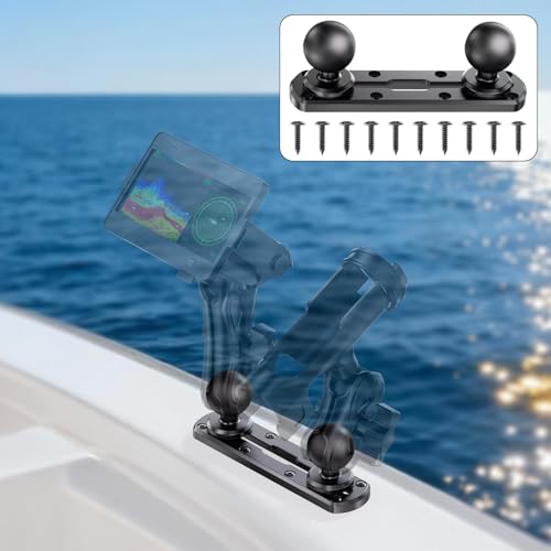 VAZESWIN 7" Track Rail Mount & 2 PCS 1.5" Ball T-Bolt Bases for Kayak Boat by VAZESWIN - Used condition - Image 8