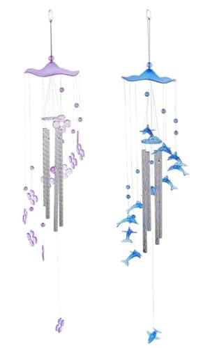 風鈴 金属 玄関 ウィンドチャイム 幸運風鈴 イルカの風鈴 花 屋内 屋外 窓 屋根 装飾 パイプ チャイム 回転風鈴 美しい音色 おしゃれ ウィンドベル ガーデン ホーム 飾り物 ホリデーギフト インテリア 雰囲気作り 飾り用品 ぶら下げ 玄関風鈴 庭風