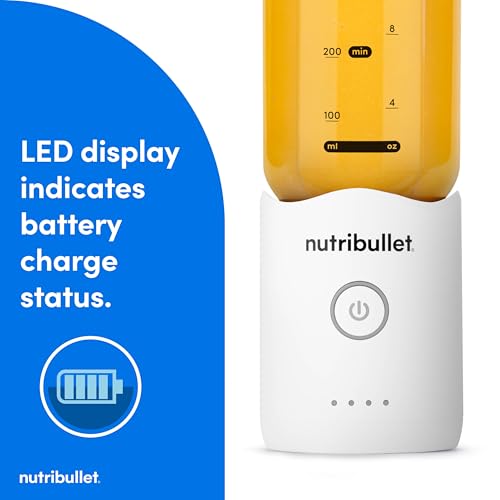 Image of nutribullet Flex Portable Blender NBPB50200AW, Matte White