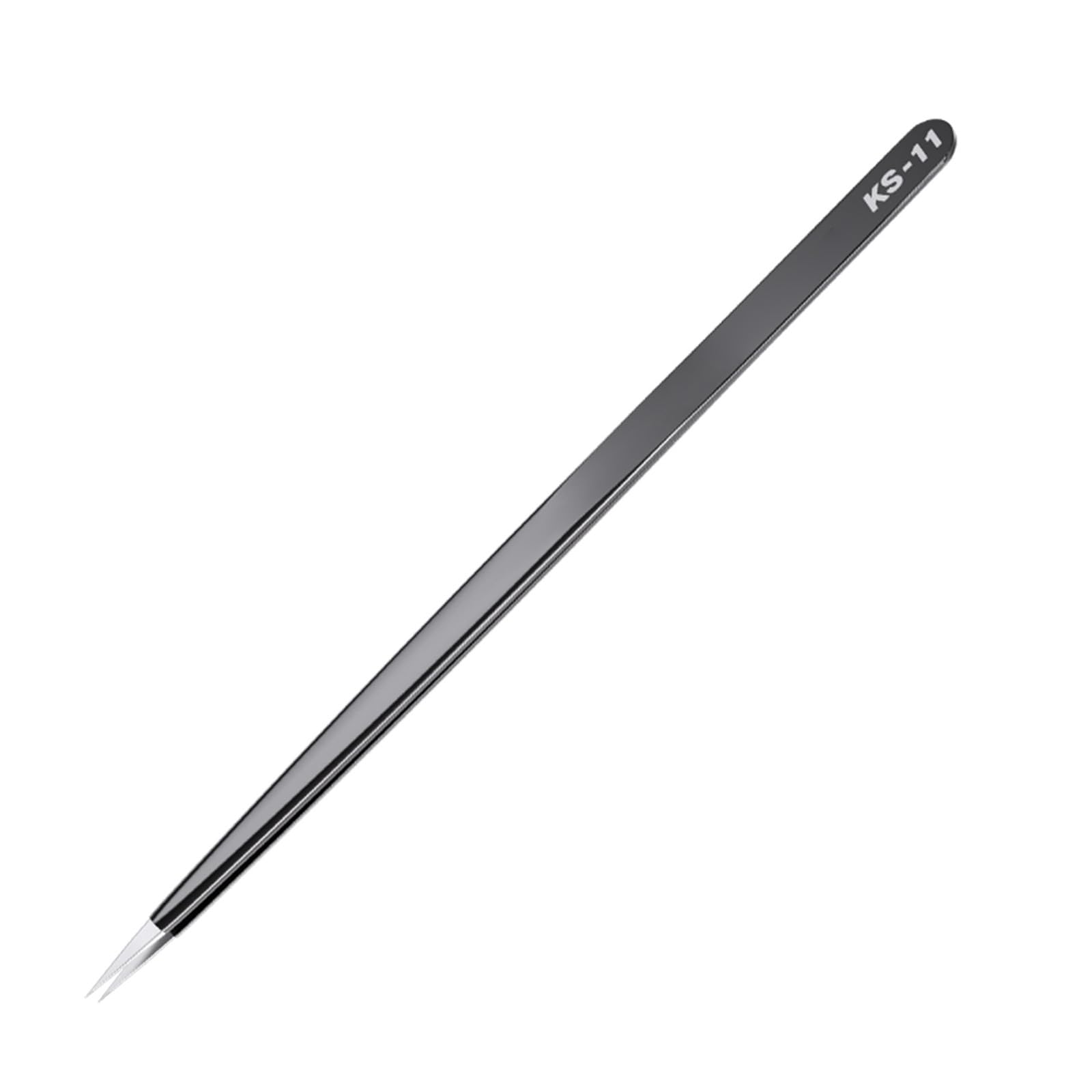 Stainless Steel Tweezer 0.008Mm Fine Tip for Electronics Repair Soldering Tweezer Maintenance Handling Rustproof Steel Fly Wire Pincers