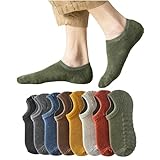 [kuuupiii] 【靴下ソムリエ監修】 スニーカーイン スニーカーソックス フットカバー 深履き 靴下 メンズ パイル編み スポーツソックス 登山 カジュアルソックス ソフト口ゴム 抗菌防臭 吸水速乾 綿 春夏秋 (8足組カラフル)