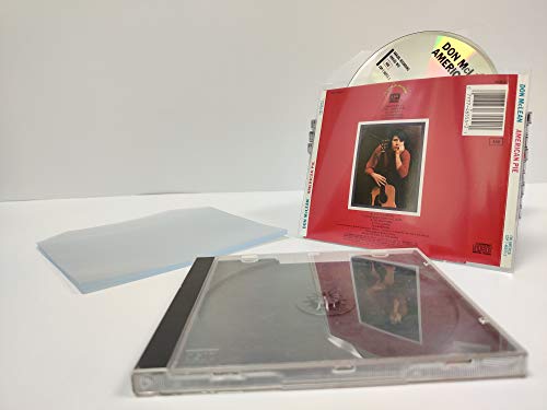 CD Jewel Case Replacement Clear Sleeve Premium Material (Pack of 100) - Image 2