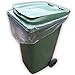 Produktbild Müllbeutel für Mülltonnen, 360 l, transparent, robust, 12 kg  30 Mikron, 76 x 132 x 163 cm