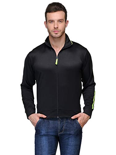 Image of Scott International Men's Polyester Standard Dryfit Jacket Wrinkle Free (Stripes)