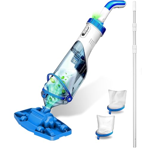 Cordless Handheld Pool Vacuum Cleaner for Above...