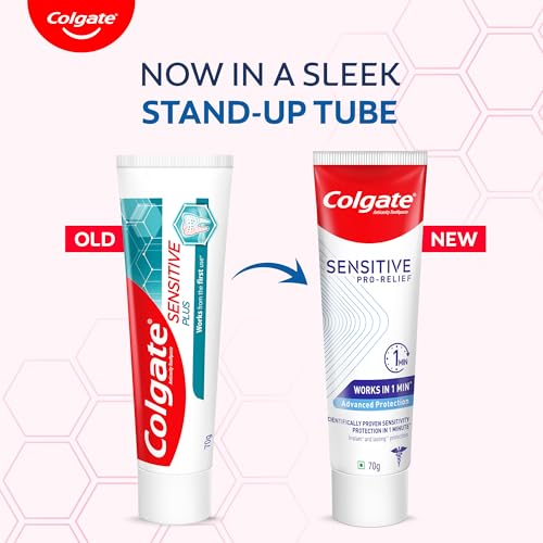 Image of Colgate Sensitive Pro Relief, Sensitvity Relief Toothpaste, 70g Provides Sensitivity Relief in 1 minute