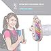 QearFun in Ear 3D Cute Cartoon Animal Unicorn Horse Headphones with Mic with Earphone Case Hands-Free for Apple,Samsung,Android Smartphones Mp3 (Rainbow Unicorn)