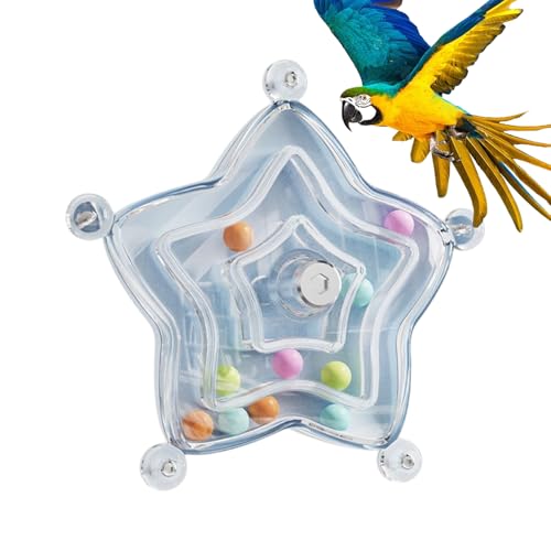 Conure Spielzeug zur Bereicherung von Vögeln, Spielzeug für Wellensittiche, Spielzeug für Papageien, sicheres Haustierzubehör für Aras, Hunde, Hunde