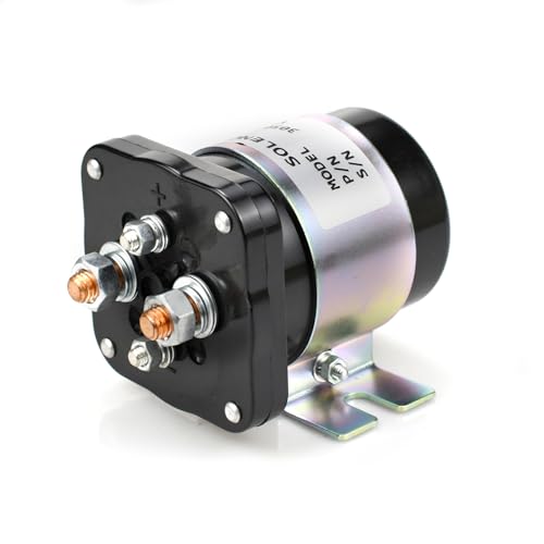 VehiclePro 3050692,12V Solenoid Contactor Relay,Solenoid Contactor Relay 12V 200Amp for White Rodgers Trombetta DC Power Solenoid for Cummins JLG Skyjack Electric Scissor Lift