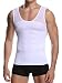 HANERDUN Men Body Shaper Powerful Compression Vest Slimming Shirt high Elasticity Shapewear