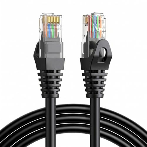 Image of UNIGEN CAT6 LAN Cable | 5Meter Length | Up to 10Gbps High-Speed Ethernet Network Cable with RJ45 Connectors, Pure Copper Conductors, Durable PVC Jacket for Router, PC, Laptop, Smart TV, Gaming Console