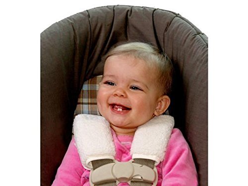 Jolly Jumper Soft Straps Carseat Strap Covers Soft Sherpa 710, Assorted Color #TOP3