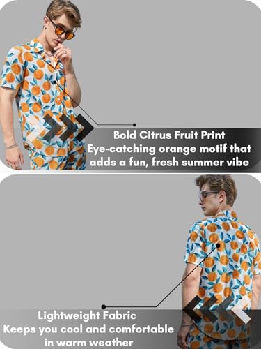 Image of Leriya Fashion Men's Rayon Regular Fit Casual Shirt | Stylish | Printed| Formal|Solid Short Sleeve | Trendy | Summer-Button Down (Available in Plus Size)