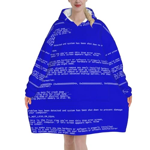 Sweat à capuche couverture en flanelle, le cadeau doux idéal