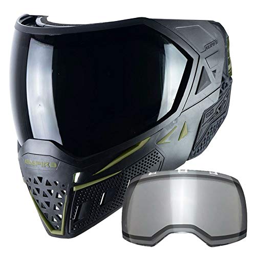 EMPIRE EVS Goggle Black/Olive - Thermal Ninja/Thermal Clear (21727)