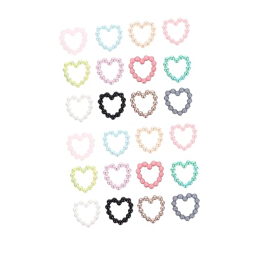 Mikinona Unique Nail Art Supplies Pearl Manicure Charms Easy to Apply for Natural or Artificial Nails