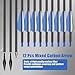 NorthSpoor 20lb Youth Recurve Bow and Arrow Set, Black Right Hand Archery Bow, Contains 12 Arrows, Suitable for Beginners to Practice