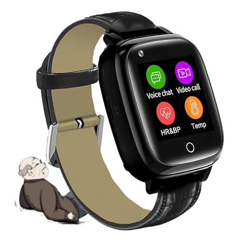 Montre GPS senior étanche dotée d'un système d'alerte de vie SOS
