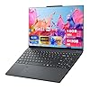 Laptop 2025, portátiles de 15.6 pulgadas con procesador N150 (supera al i3-1115G4, hasta 3.6GHz), portátil para juegos 16GB RAM 512GB SSD, computadora portátil con carcasa metálica, desbloqueo por