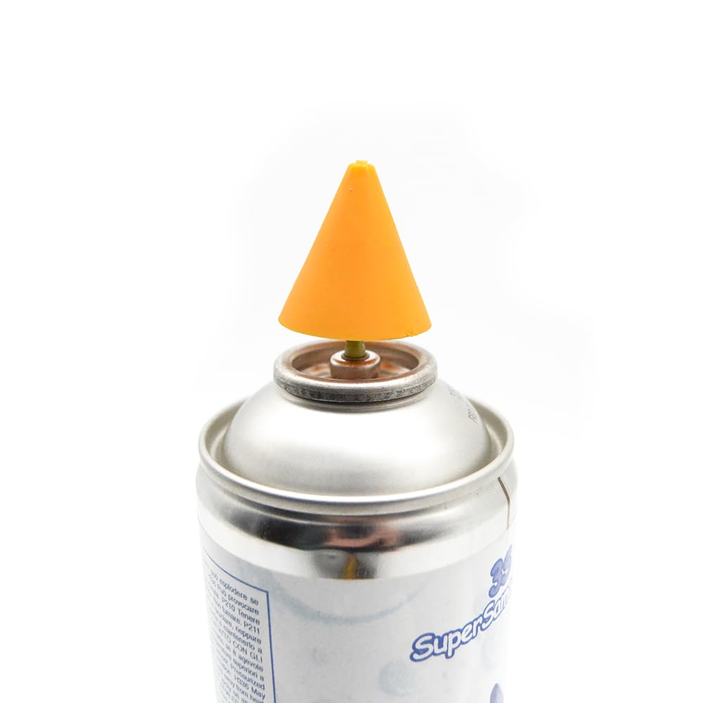 3S SuperSamaStore Liquido di Lavaggio Pressurizzato per Climatizzatori | Pulitore per Unità Split di Impianti di Condizionamento con Cono in Gomma, 600 ml