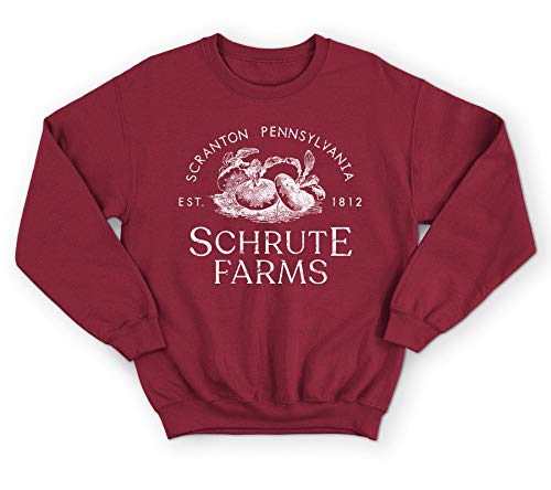 Sanfran ClothingSchrute Farms Bed & Breakfast Funny The Office US Dwight Michael Scott Jumper Sweater