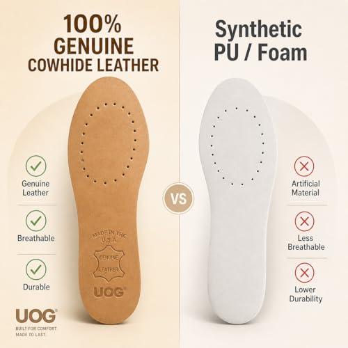 Plantillas de cuero ultra delgadas para bienestar y soporte postural miniatura 6