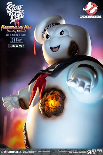 Star Ace Toys Ghostbusters: Stay Puft Marshmallow Man (Burning Edition) Deluxe Vinyl Figure