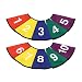 American Educational Products Numbered Cone Covers, 5 Colors, Set of 10