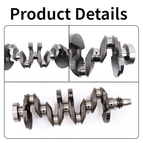 Crankshaft 23110-2B610 Compatible with Hyundai Accent Veloster/Kia Rio Soul 1.6L 2012-2017 231102B610 by Generic - Image 5