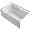 Kohler Mariposa 66" X 37" Drop In Soaking Acrylic Bathtub & Reviews