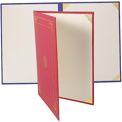 Porte-documents en papier pour certificat de récompense et attestation