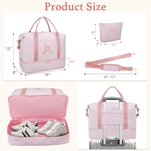 CLOUDWINGS Personalized Weekender Duffle Bag
